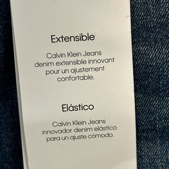 Calvin Klein Jeans Big Boys Slim Straight Distressed 403 Hollis Jeans - size 18 - Picture 12 of 15